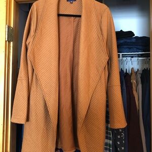 Skies Are Blue Camel Cape Jacket